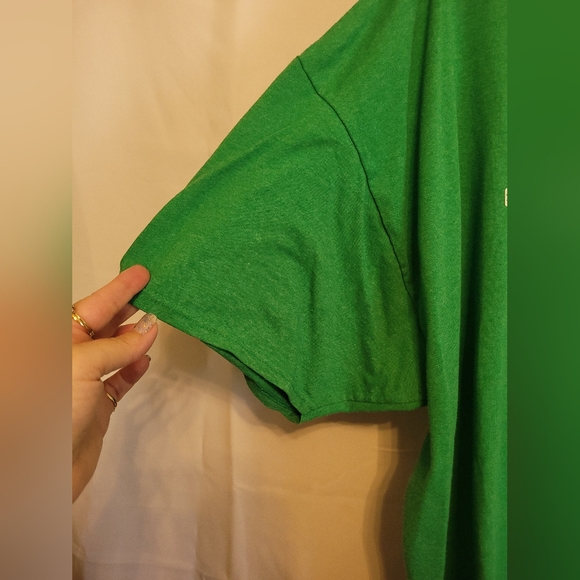 Tap-Tap Taparoo T-shirt Size 3x. Green, Short Sleeve Jerzees Brand. - Picture 4 of 5